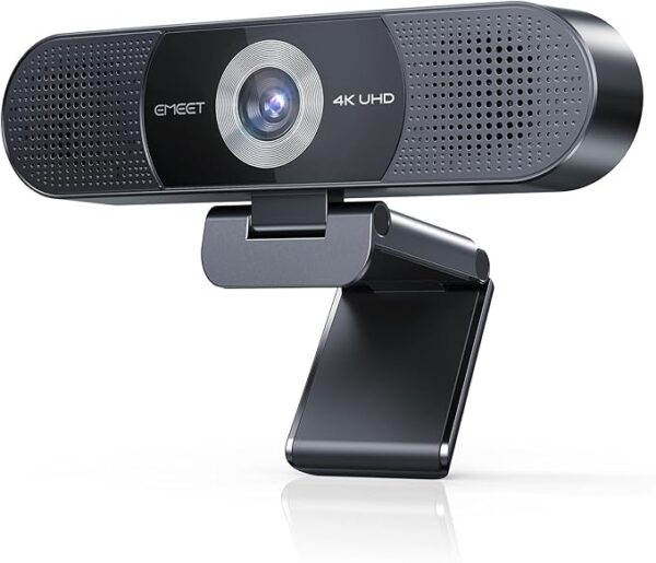 EMEET 3-in-1 4K Webcam with Microphone and Speaker